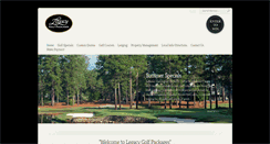 Desktop Screenshot of legacygolfpackage.com